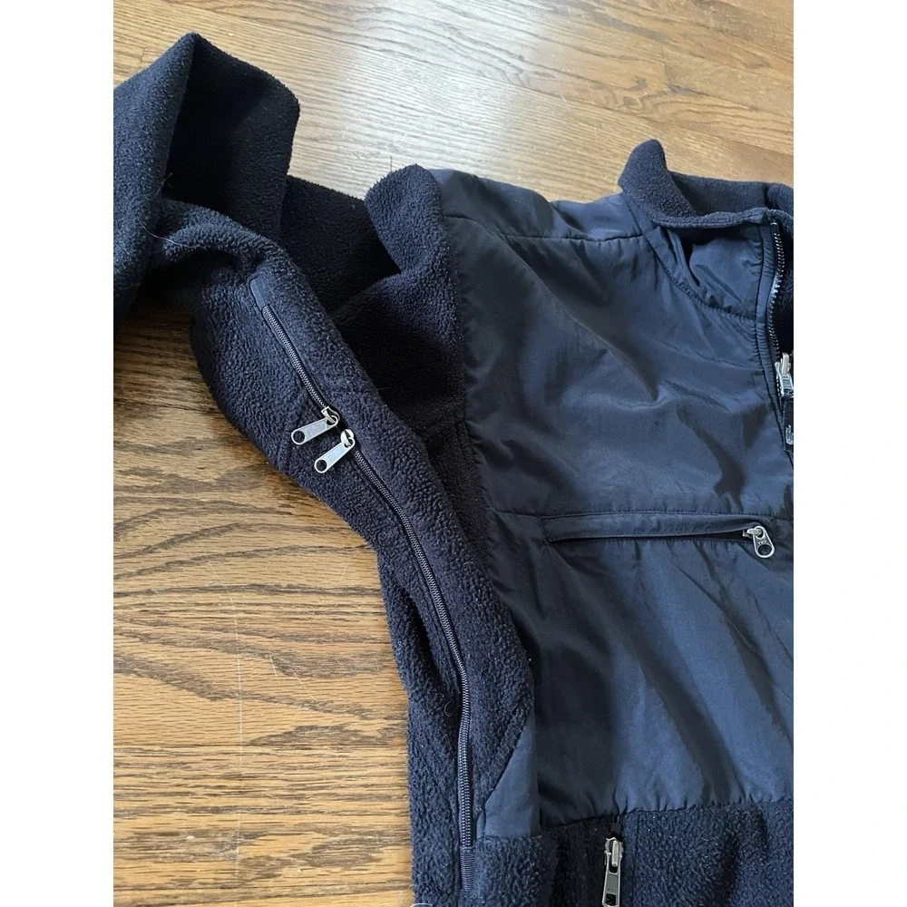 The North Face Jacket Mens Large Black Denali Fleece Full Zip Outdoor Gorpcore